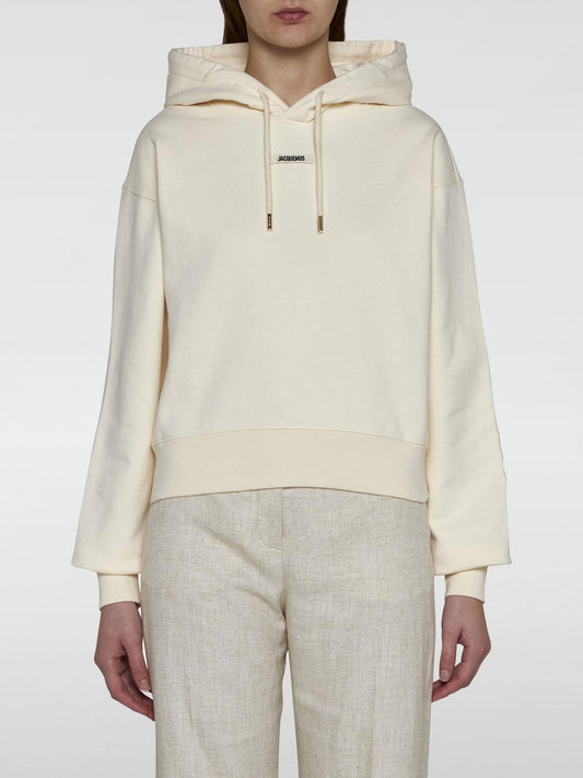 Jacquemus Sweatshirt Woman Beige