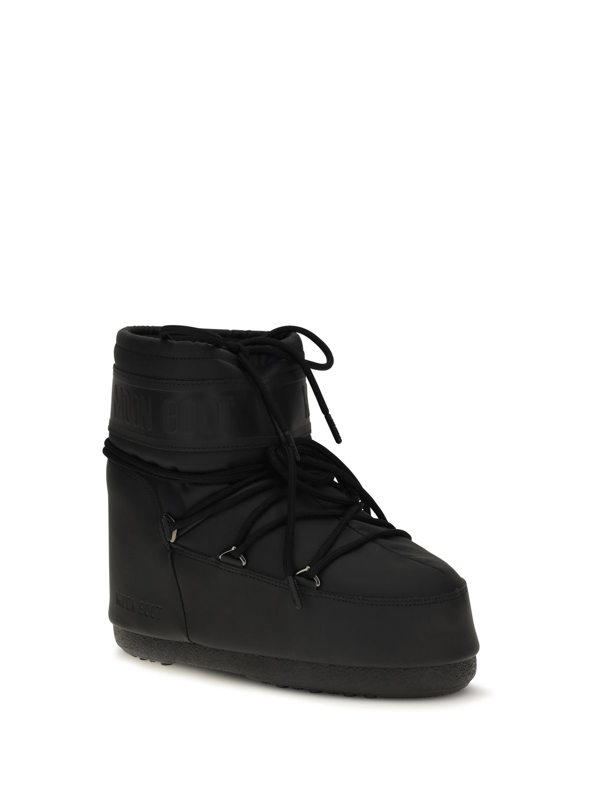 Moon Boot Icon Low Rubber Boots - Black