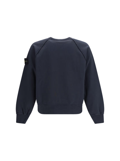 STONE ISLAND Oversized Crewneck Sweatshirt