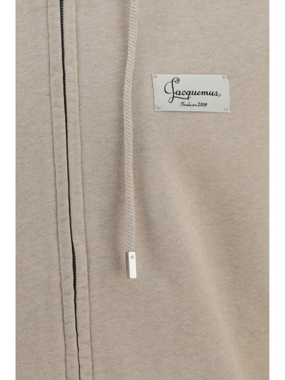 Jacquemus Le Montaigne Hooded Sweatshirt - Beige