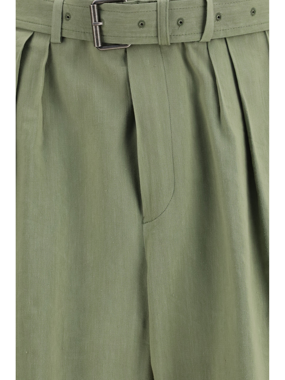 Dries Van Noten Preaches Pants - Pistache