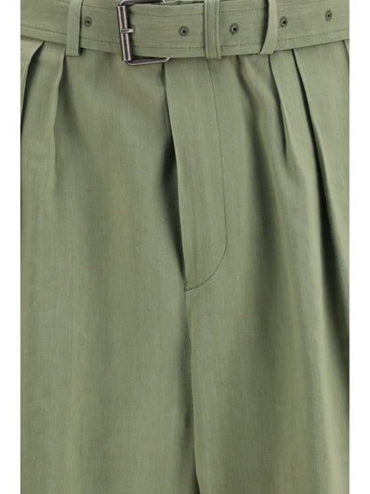 Dries Van Noten Preaches Pants - Pistache