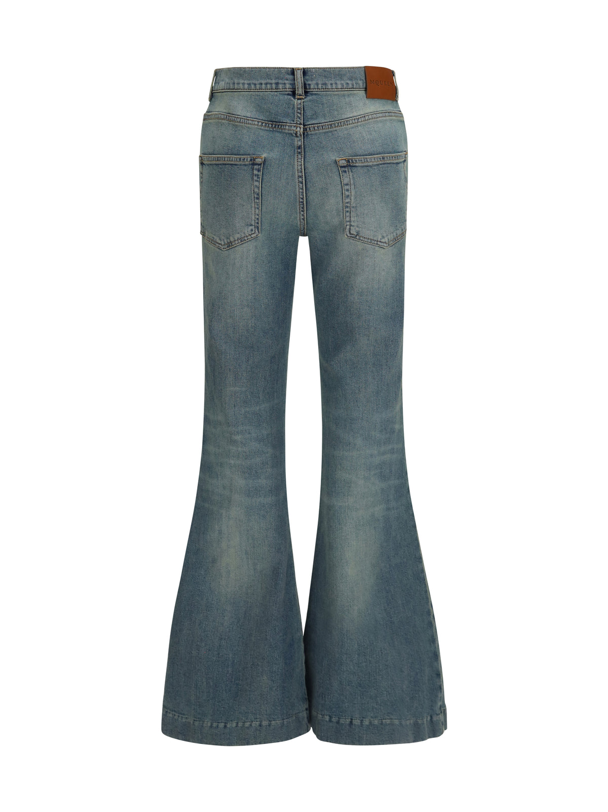 Alexander McQueen Flared denim Jeans - Navy