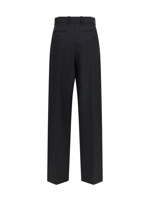 Givenchy Double-pleat Pants in wool and mohair - Black