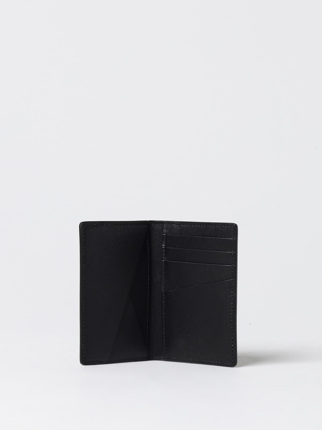Off White Wallet Men Black