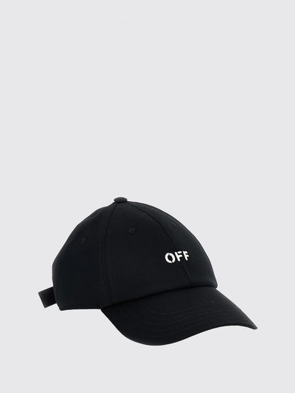 Off White Hat Men Black