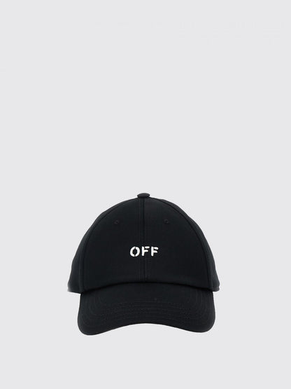Off White Hat Men Black