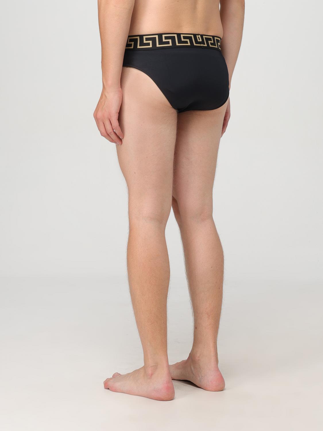 Versace Swimsuit Men Black