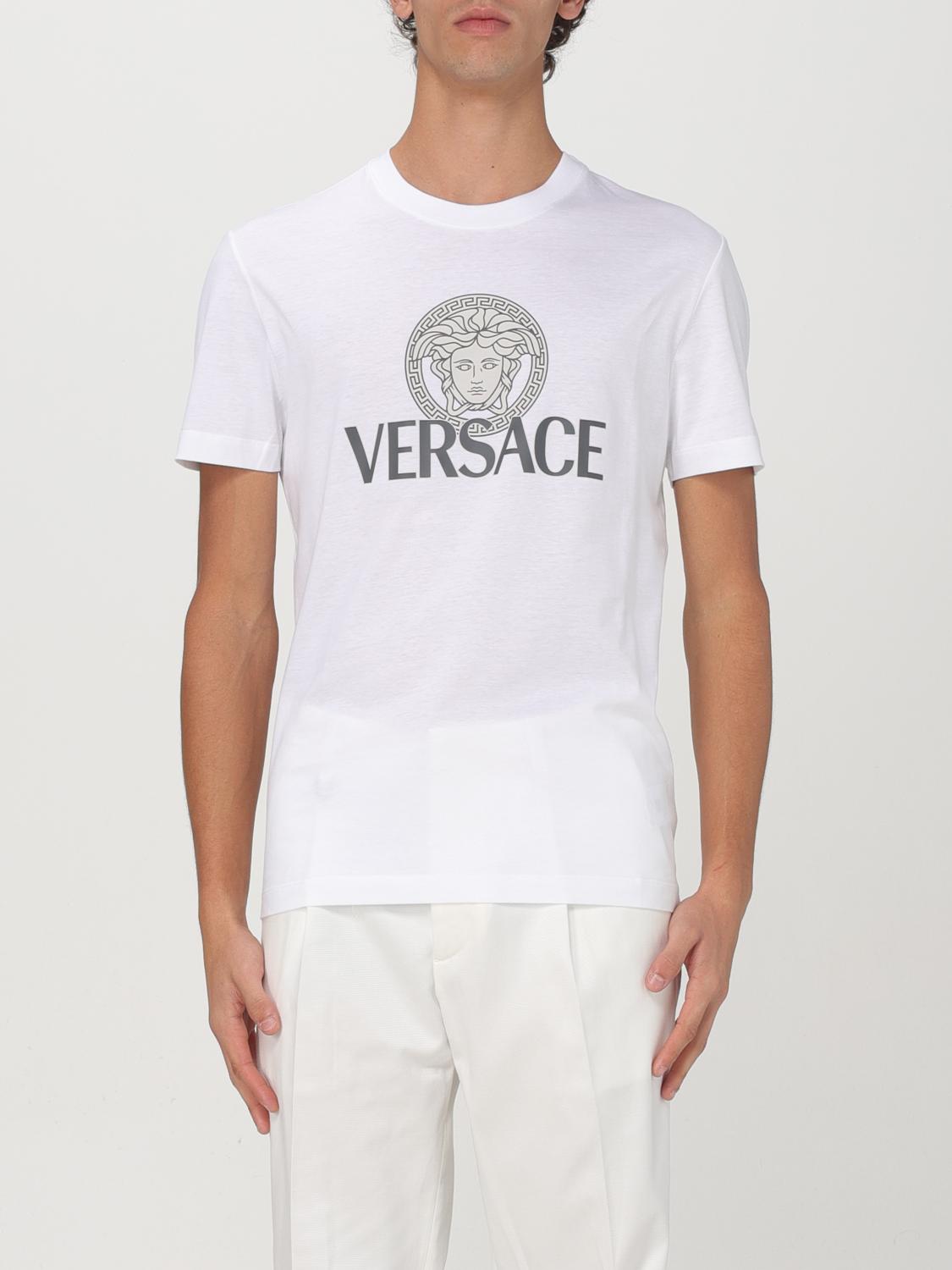 Versace T Shirt Men White