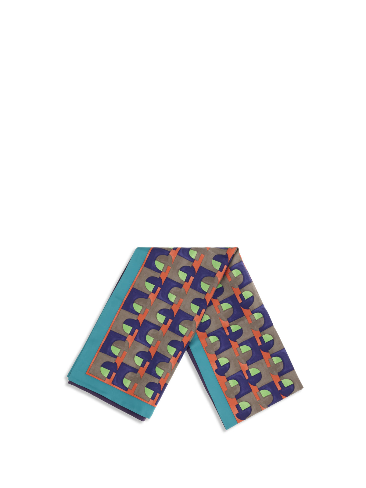 Miu Miu Geometric print Scarf - Assenzio+Begonia