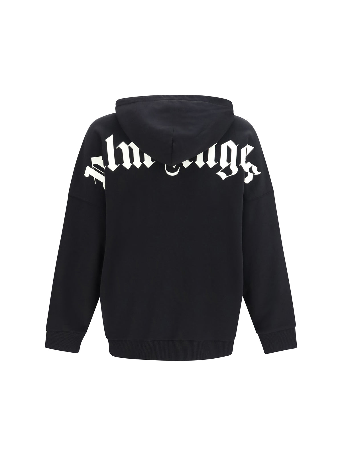 Palm Angels Classic logo over Hoodie - Black-Off White