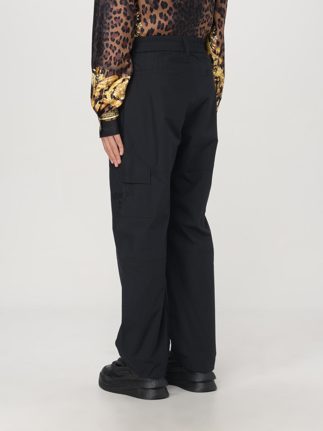 Versace Pants Men Black