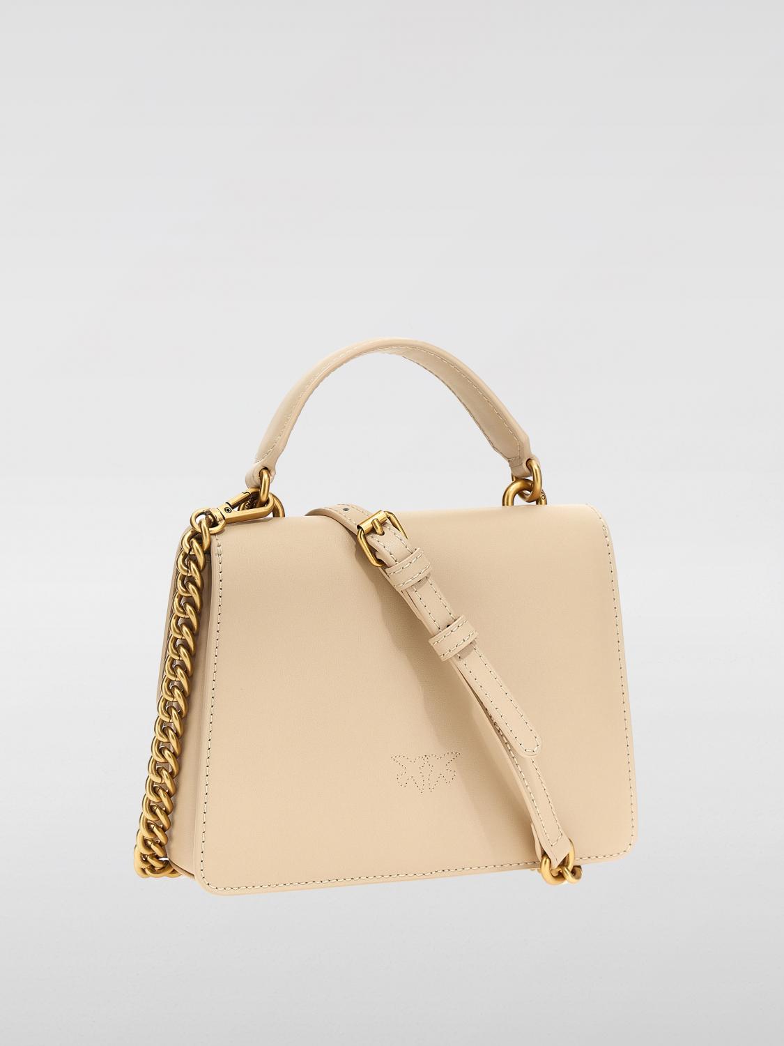 Pinko Mini Bag Woman Beige