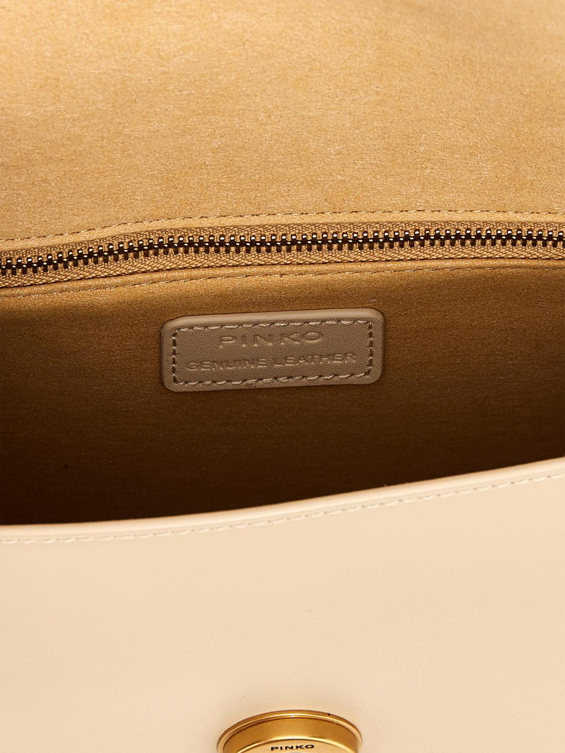 Pinko Mini Bag Woman Beige