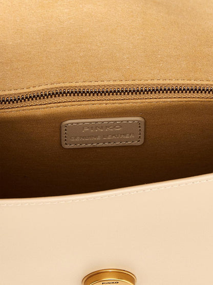 Pinko Mini Bag Woman Beige
