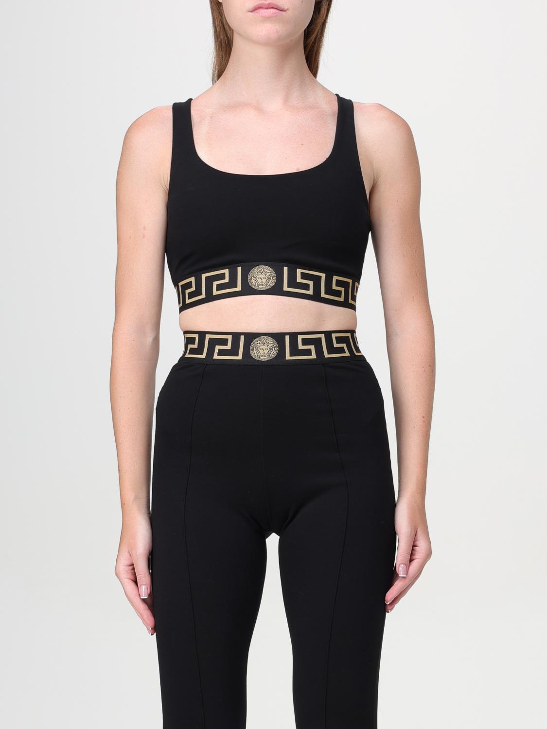 Versace Top Woman Black