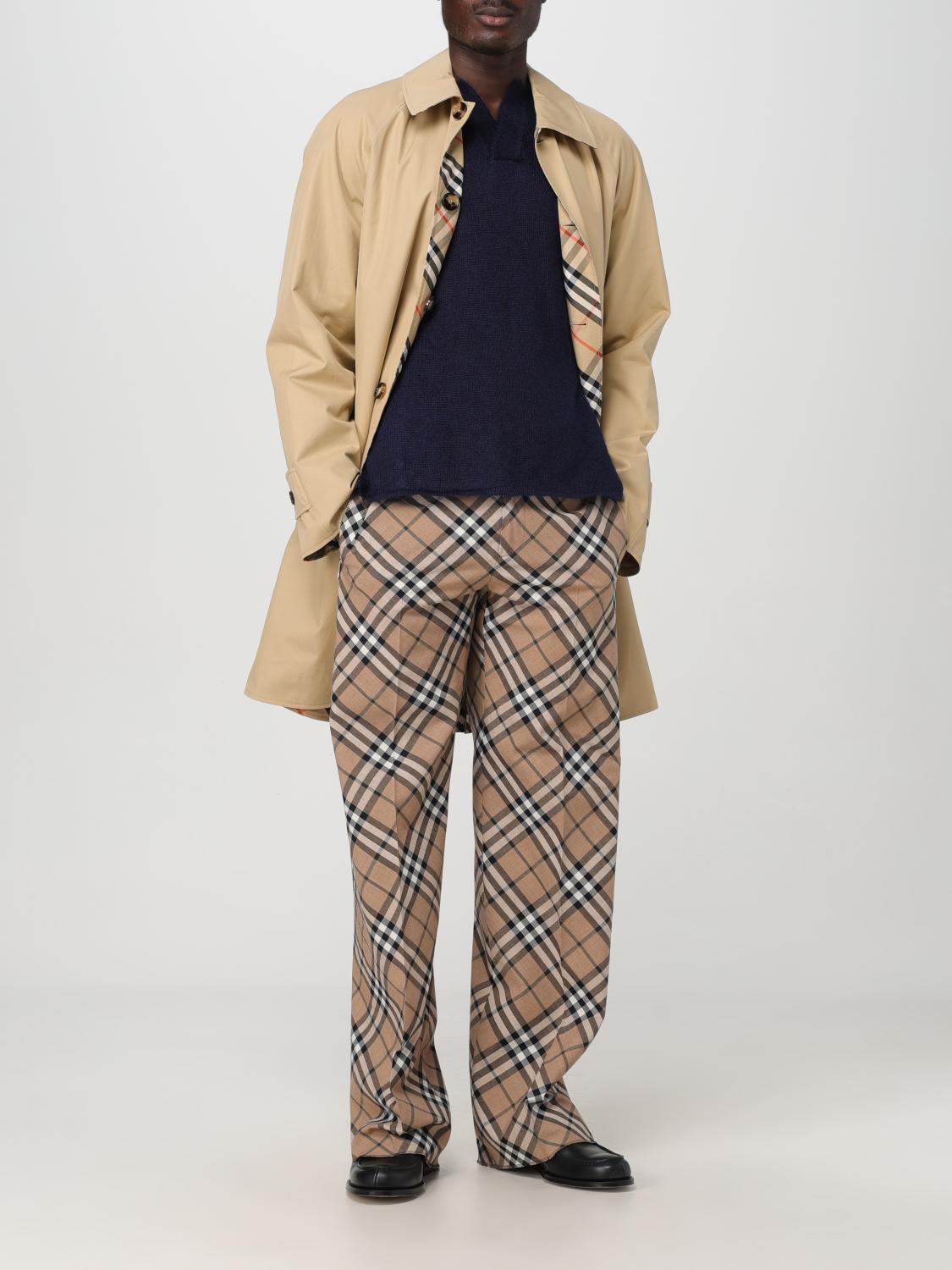 Burberry Pants Men Beige