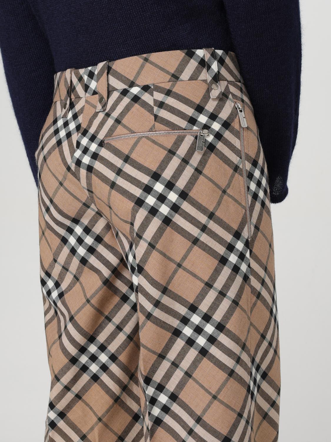 Burberry Pants Men Beige