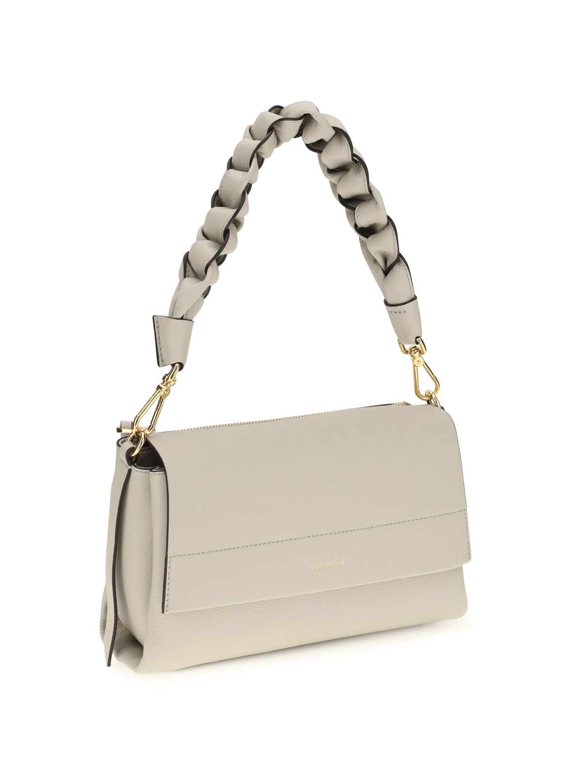 Coccinelle Boheme Shoulder Bag - Eucalipto/Mud