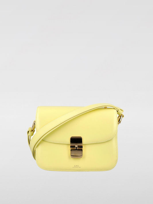 A.P.C. Crossbody Bags Woman Yellow