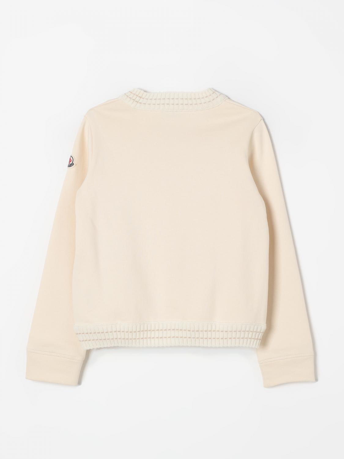 Moncler Sweater Kids Yellow Cream