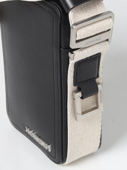 Jacquemus Shoulder Bag Men Black