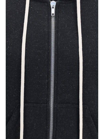 Rick Owens Jason Hooded Sweatshirt - Black