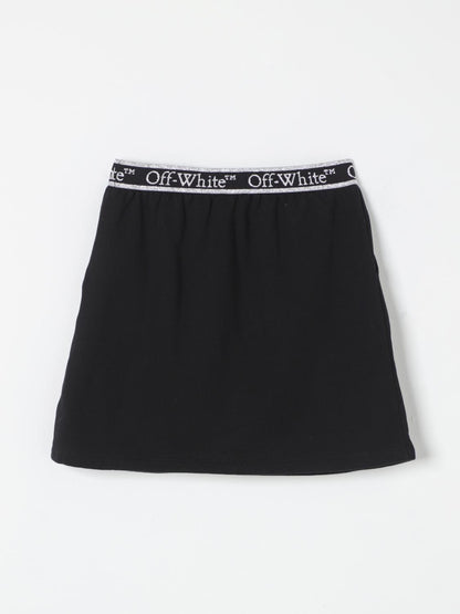 Off White Kids Skirt Kids Black