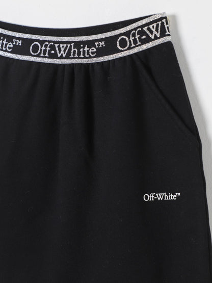 Off White Kids Skirt Kids Black