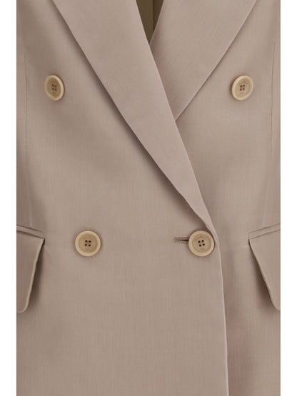 MAX MARA Feltro silk Blazer