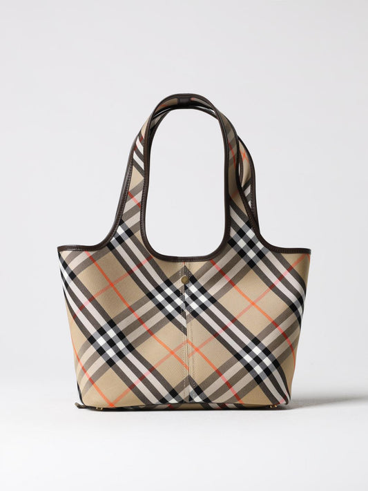Burberry Shoulder Bag Woman Beige