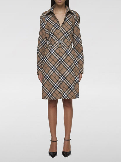 Burberry Dress Woman Beige