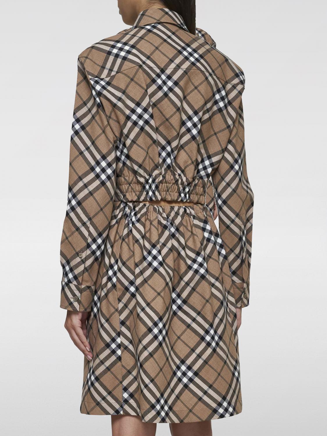 Burberry Dress Woman Beige