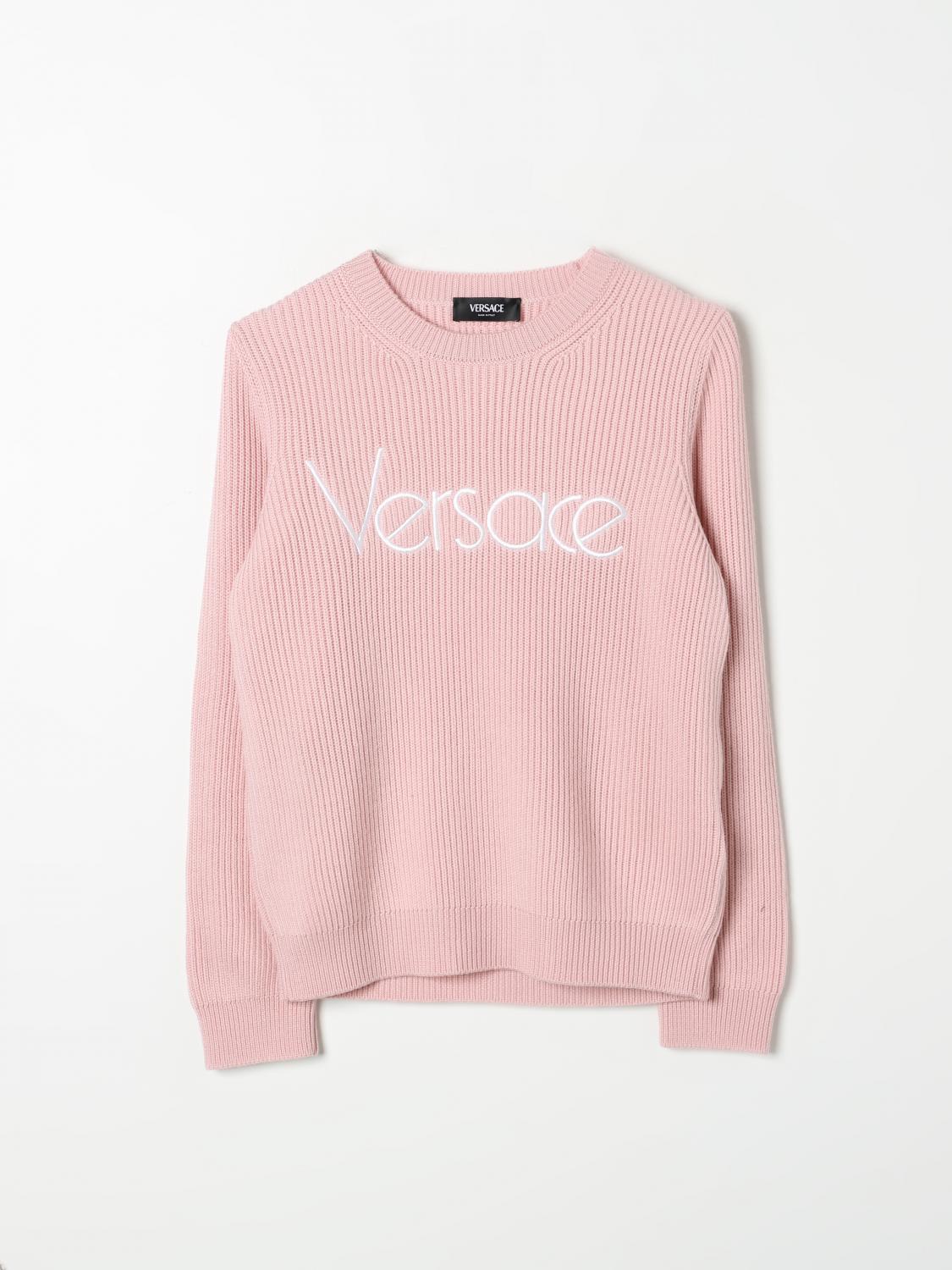 Versace Sweater Kids Pink