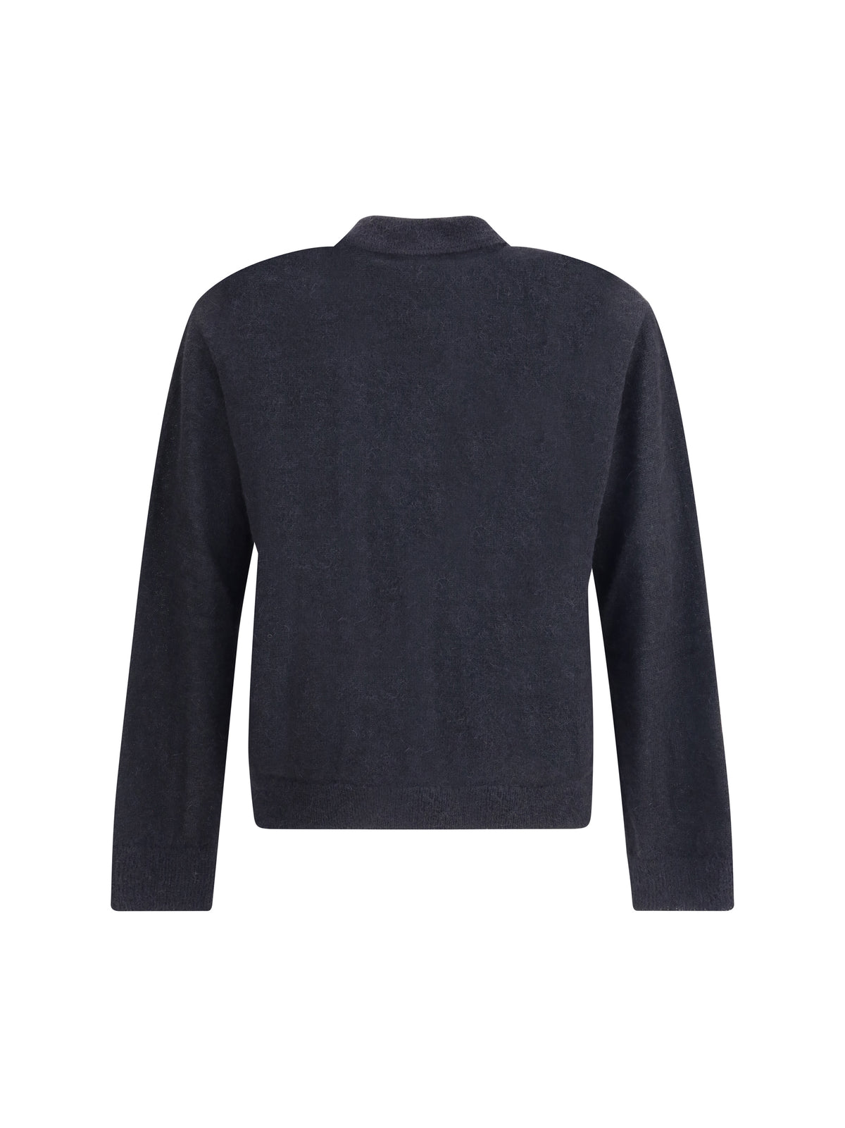 Our Legacy Alpaca Cardigan - Black Fuzzy