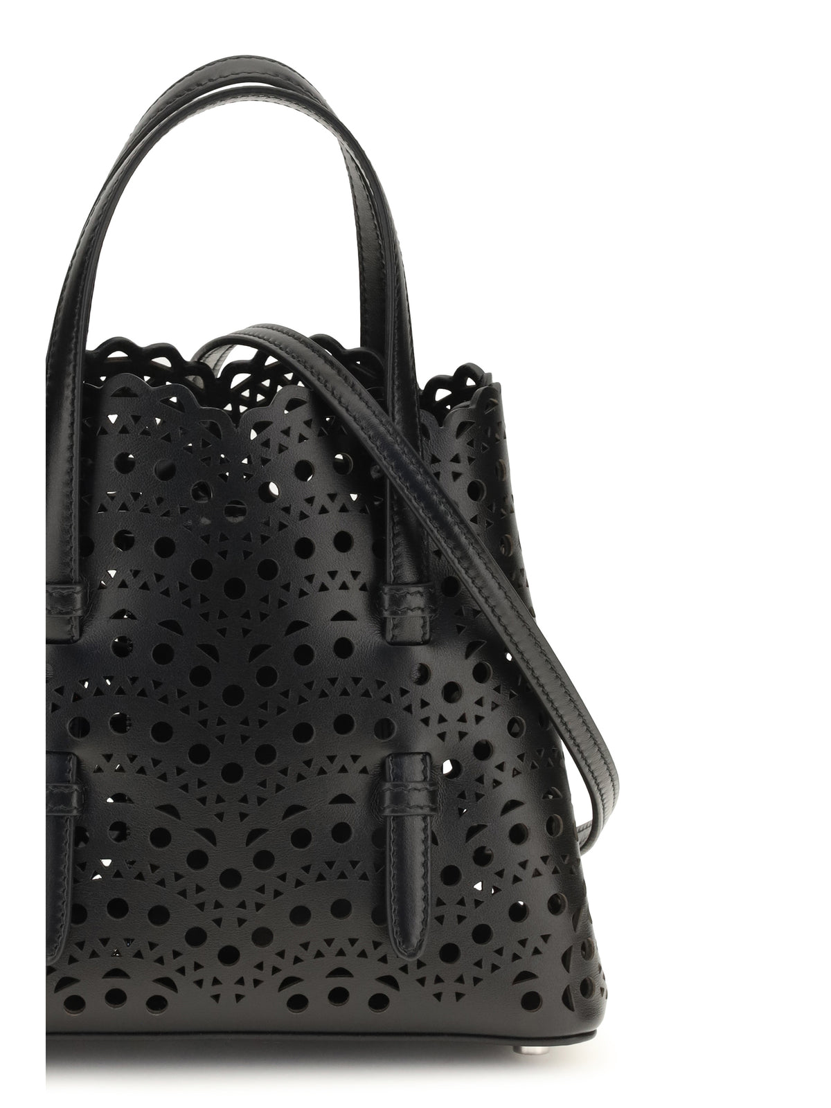 AlaïA Mina Handbag - Noir