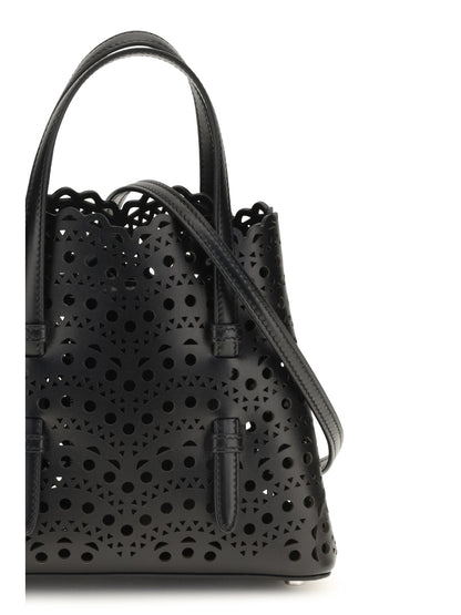 AlaïA Mina Handbag - Noir
