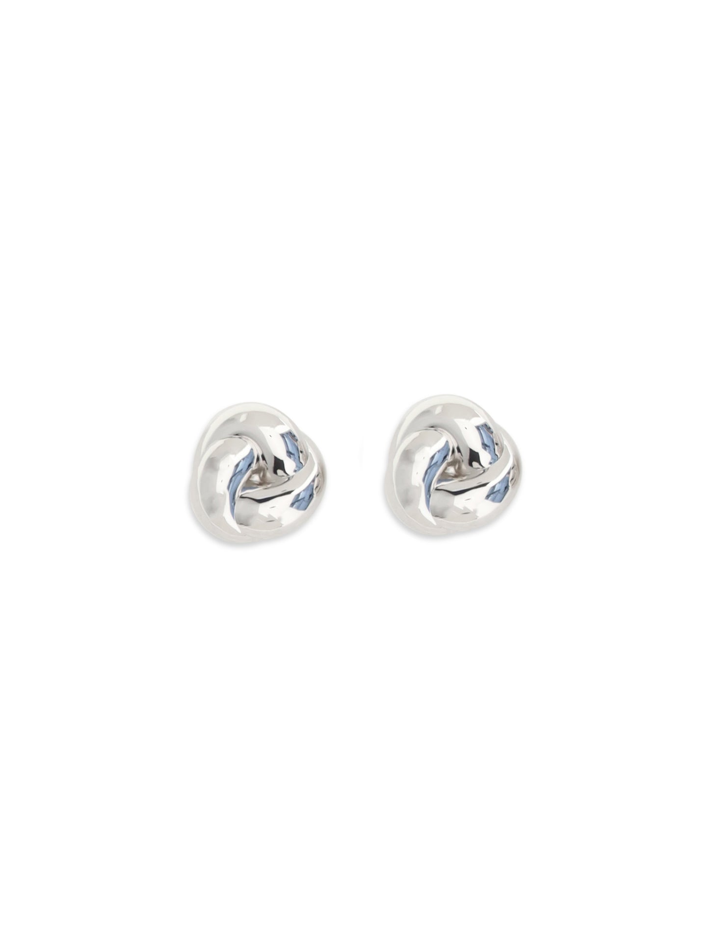 SELF-PORTRAIT Silver knot Earrings