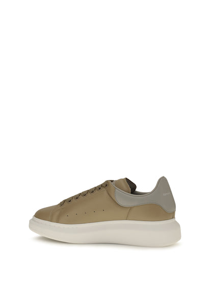Alexander Mcqueen Leather Sneakers - Sand/Stone