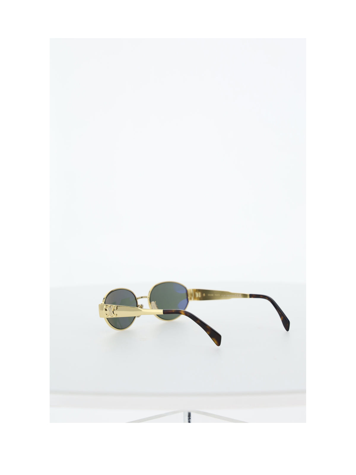 Celine TRIOMPHE METAL 01 - Gold / Green