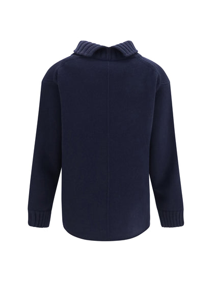 Bottega Veneta Wool turtleneck Sweater - Midnight Blue