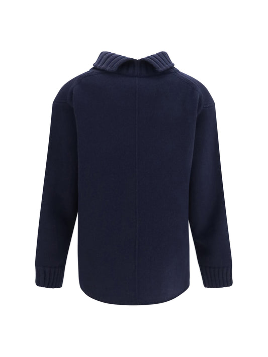Bottega Veneta Wool turtleneck Sweater - Midnight Blue