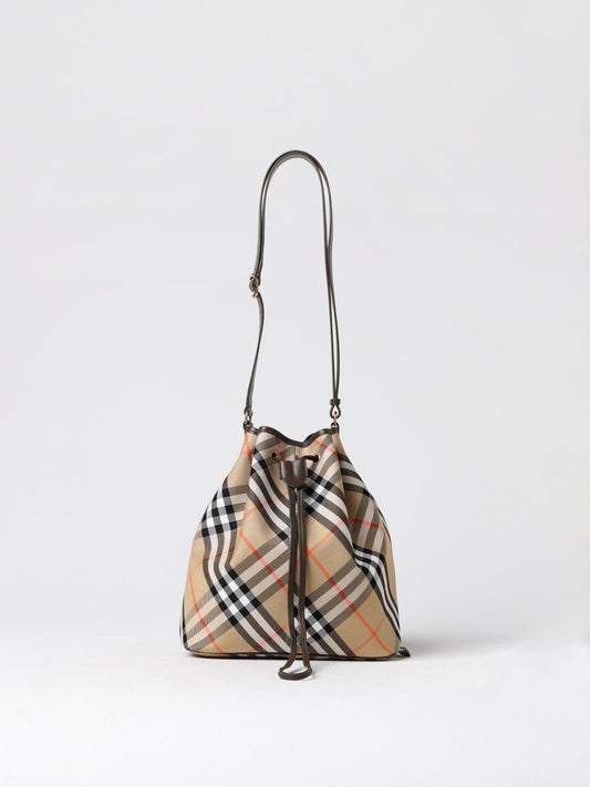 Burberry Shoulder Bag Woman Beige