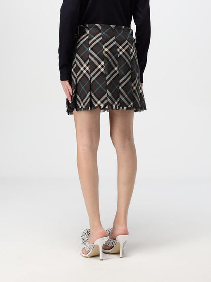 Burberry Skirt Woman Green