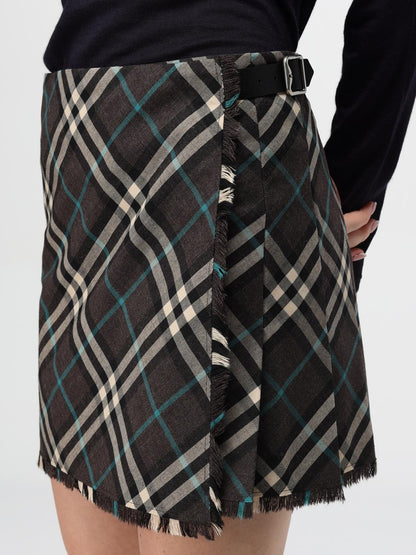 Burberry Skirt Woman Green