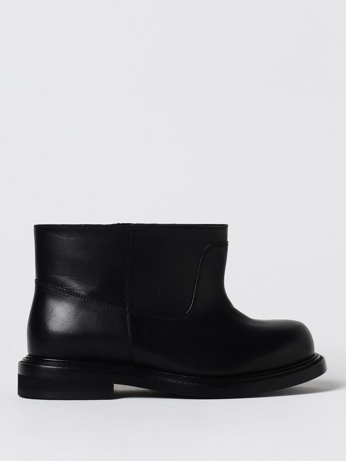 Moschino Couture Flat Ankle Boots Woman Black
