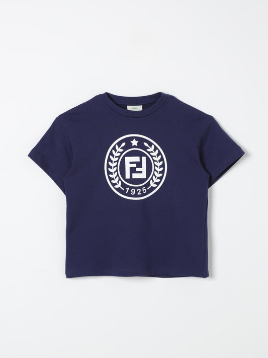 Fendi T Shirt Kids Blue