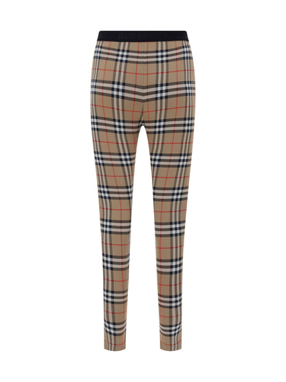 BURBERRY Archive Check Leggings