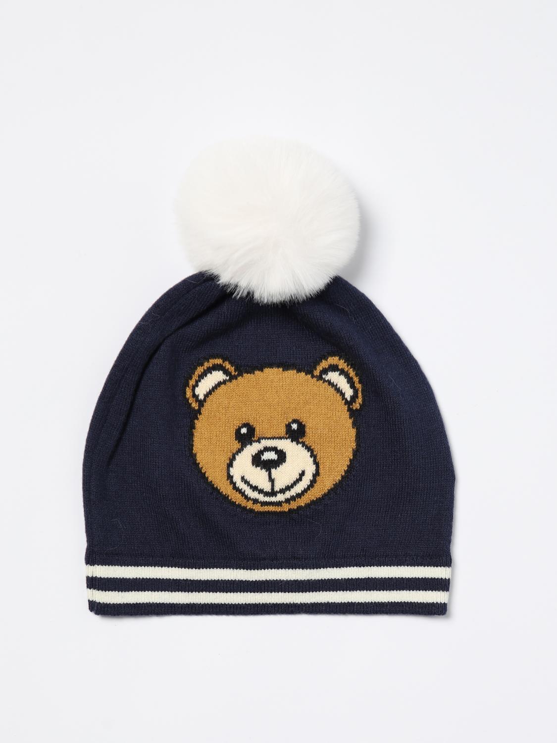 Moschino Hat Kids Blue