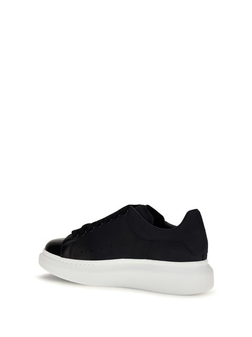 Alexander Mcqueen Oversized Sneakers in lea - Indigo Blue